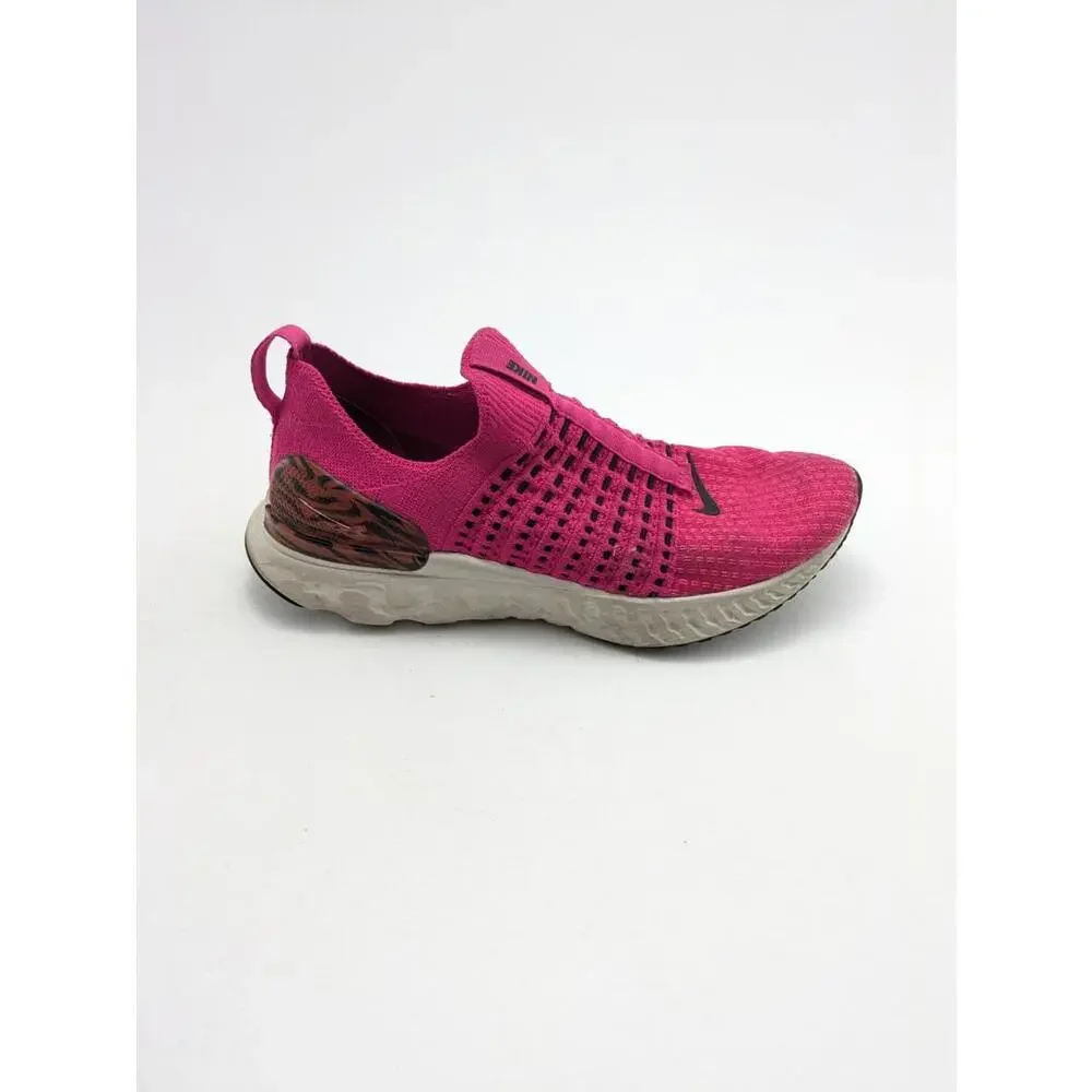Womens Nike Phantom React Athletic Slip On Pink Running Shoes DQ7649-600‎ Size 8